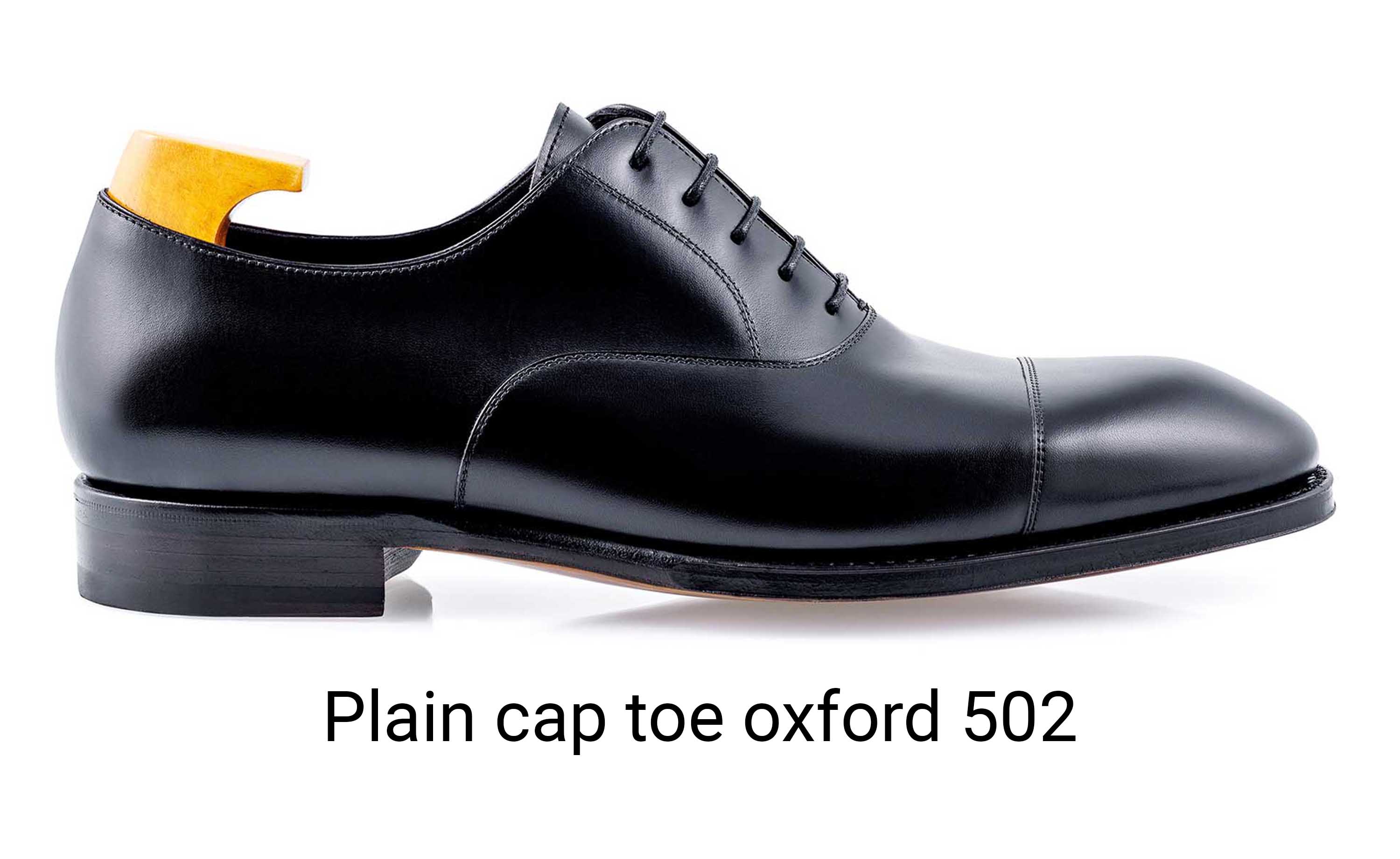 TLB Mallorca plain cap toe oxford 502